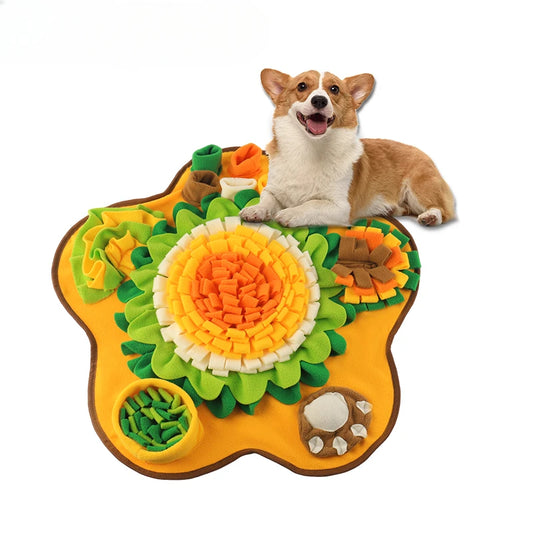 Dog Flower Snuffle Mat