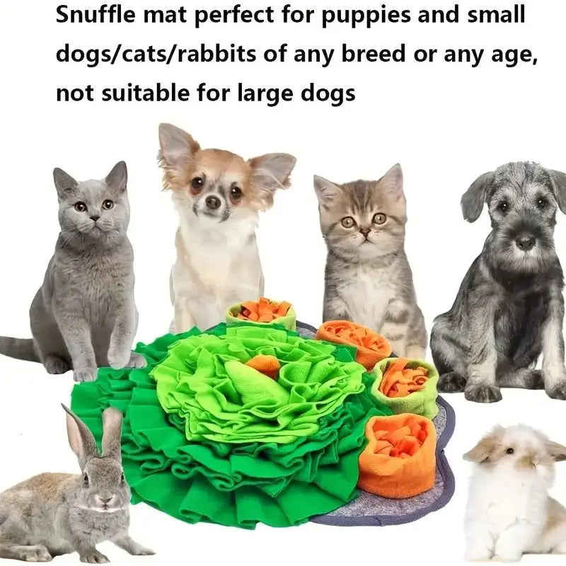 Dog Medium Green Snuffle Mat