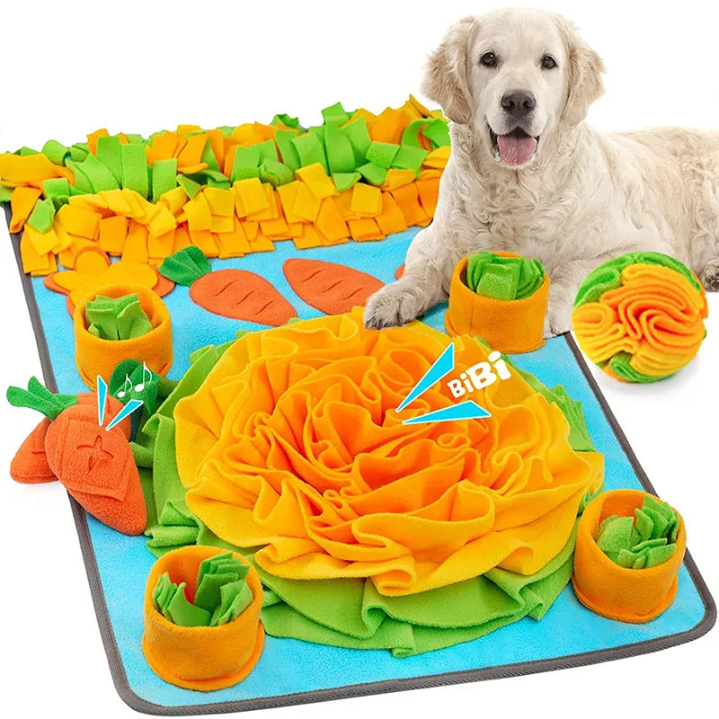 Dog Large Snuffle Mat with Squeakers