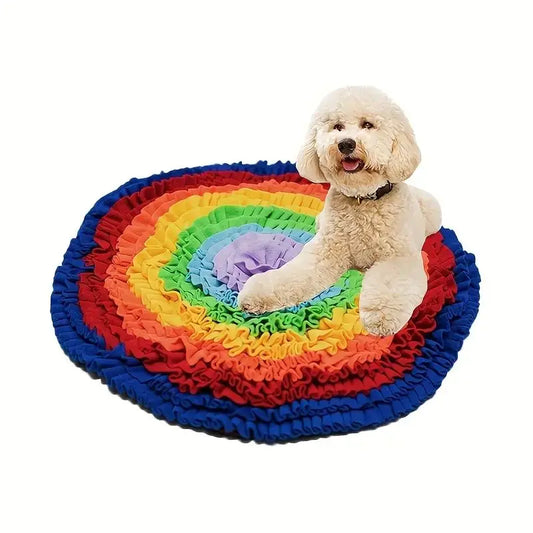 Dog Rainbow Snuffle Mat