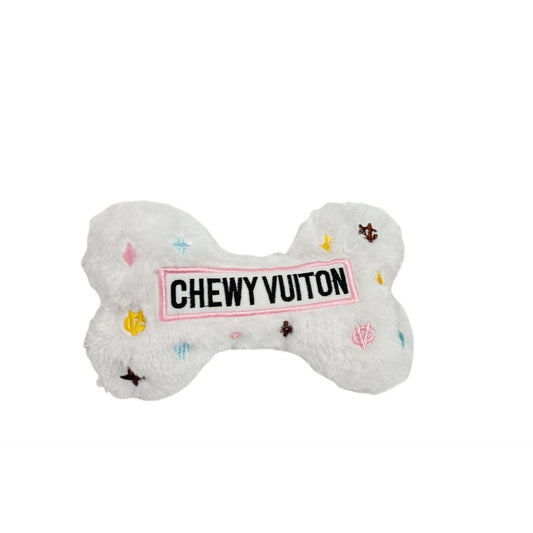 Chewy Vuiton White Bone Sound Toy